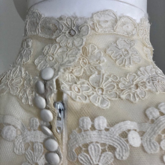 Pending Sale / Vintage 60s Priscilla of Boston Wedding Dress - Picture 13 of 16